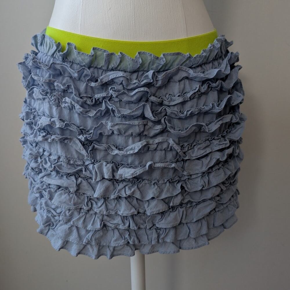 J.Crew 2010 Ruffle Mini Skirt - Picture 2 of 9
